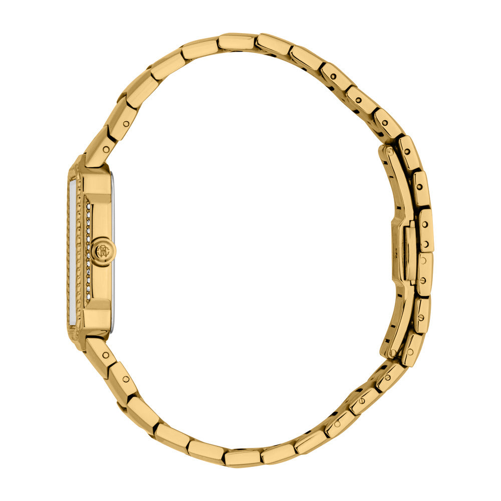 Women Eterna Golden Watch Set