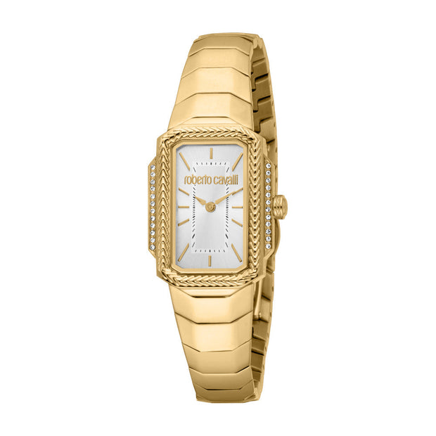 Women Eterna Golden Watch Set