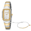 Women Eterna Two Tone Watch Set