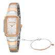 Women Eterna Two Tone Watch Set