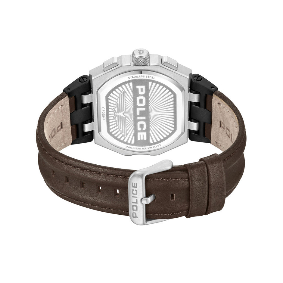Unisex Shield Black 45mm Watch