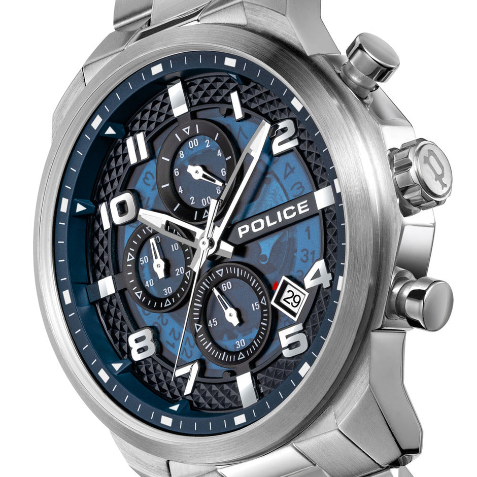Men Urban Blue 44X50.5mm Watch