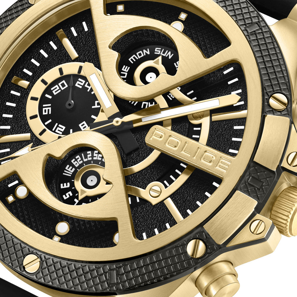Men Surigao Black 47X54mm Watch