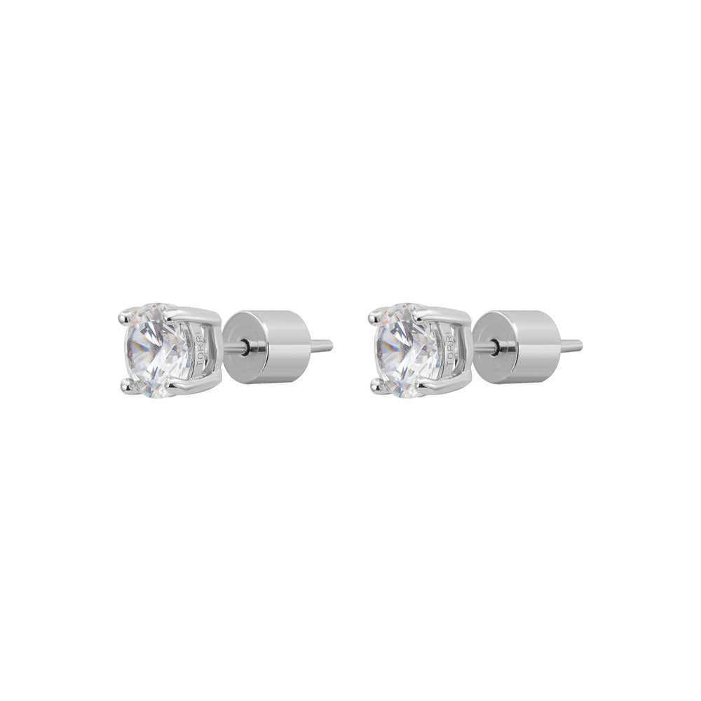 Women Solitaire Crystal Earring