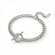Women Orietta O Crossed White Bracelet