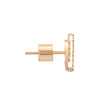Women Orietta O Crossed Blue Earring