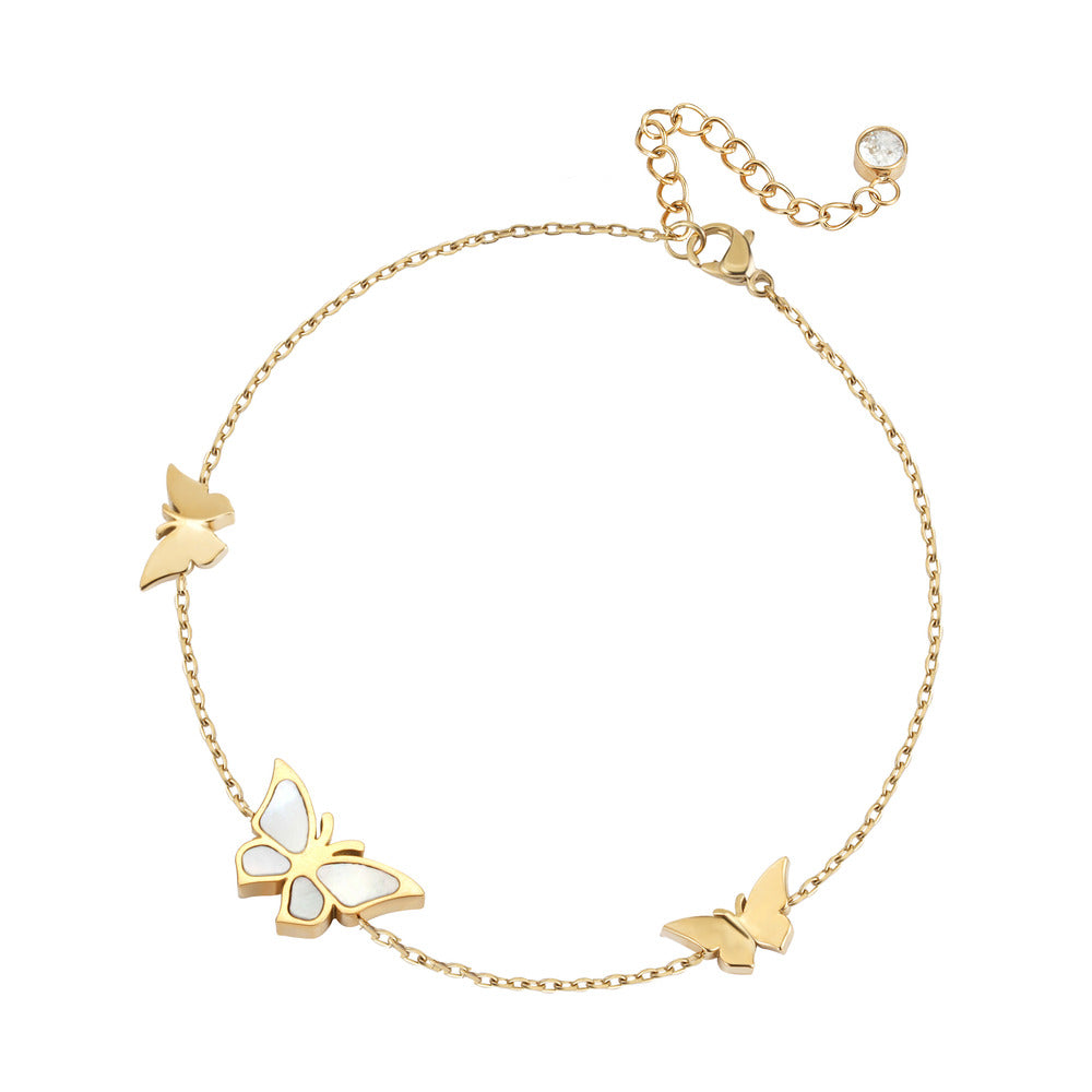 Women Bettina ButterFly Golden Bracelet