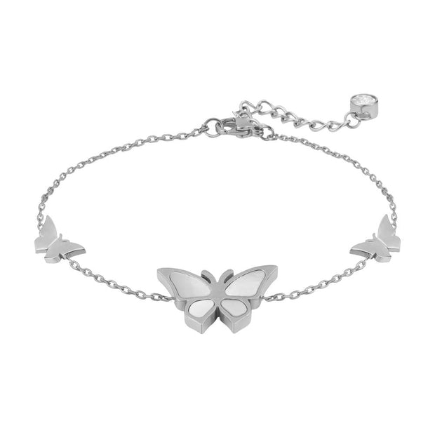 Women Bettina ButterFly Steel Bracelet