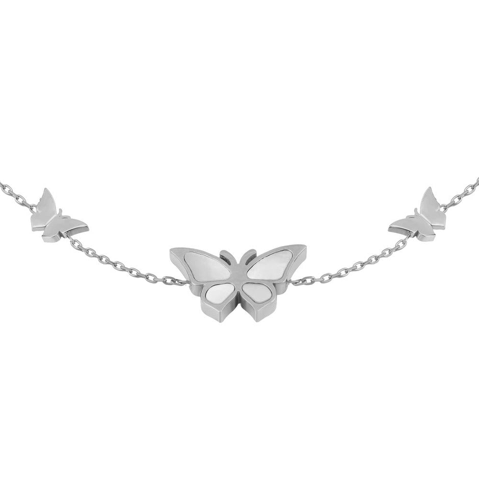 Women Bettina ButterFly Steel Bracelet