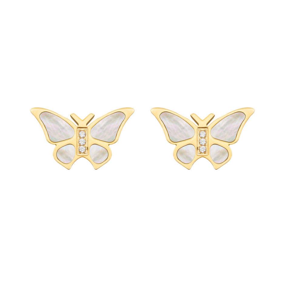Women Bettina ButterFly Gold Earring