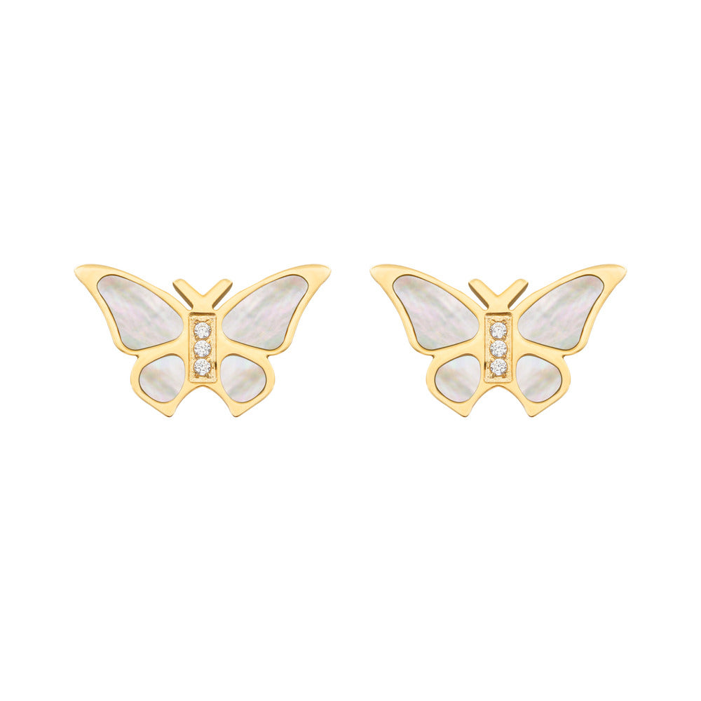 Women Bettina ButterFly Gold Earring