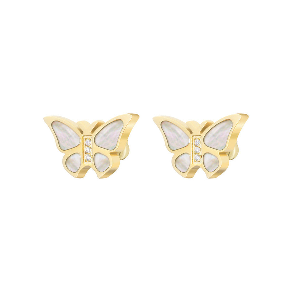 Women Bettina ButterFly Gold Earring