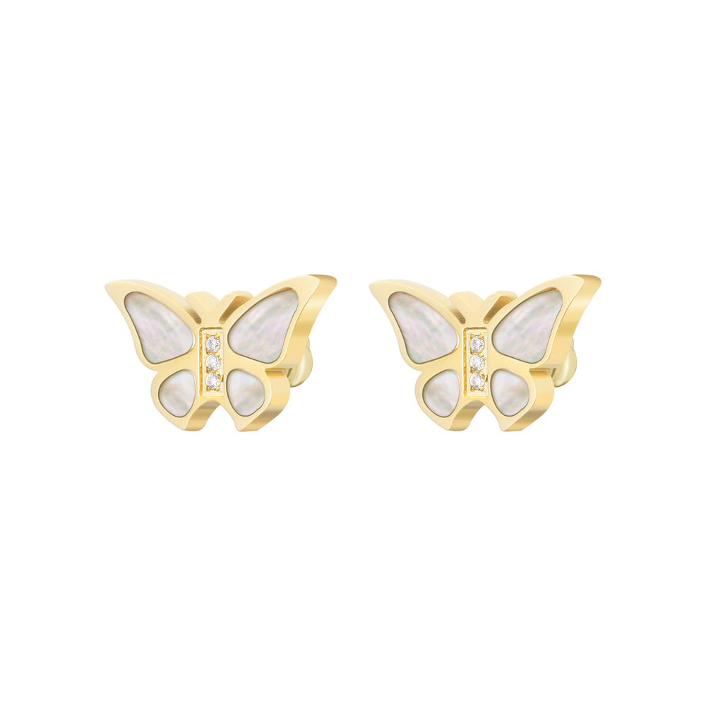 Women Bettina ButterFly Gold Earring