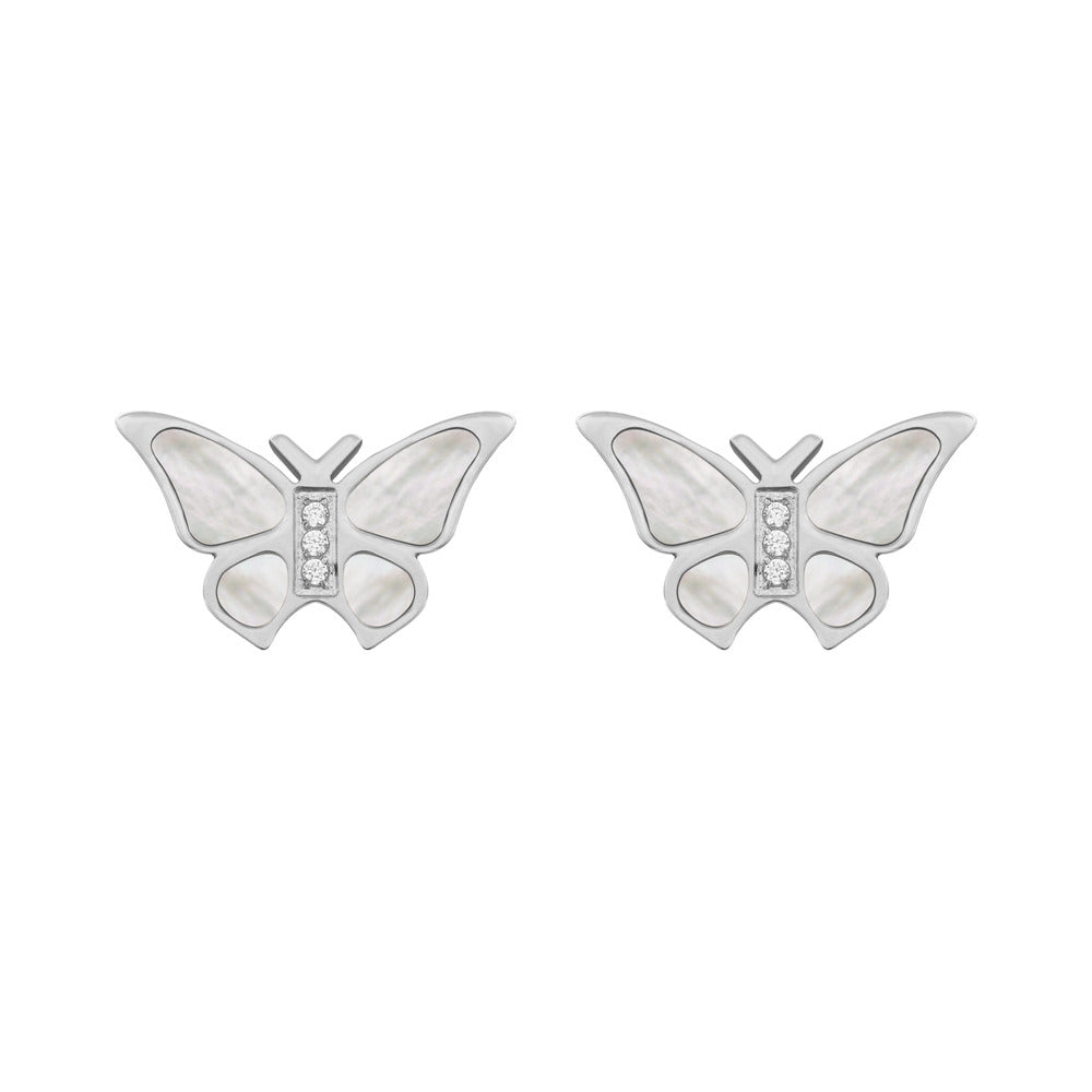 Women Bettina ButterFly Steel Earring