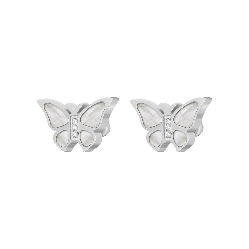 Women Bettina ButterFly Steel Earring