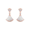 Women Bianca Rose Gold Earring