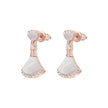 Women Bianca Rose Gold Earring