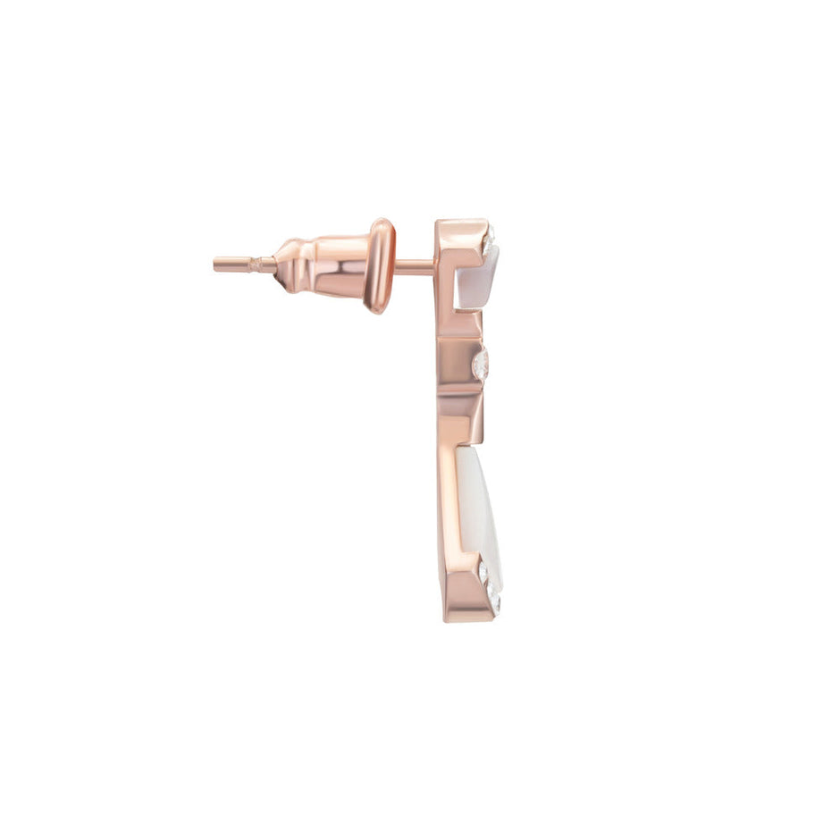 Women Bianca Rose Gold Earring