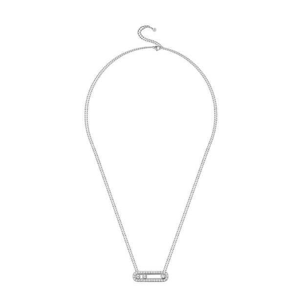 Women Melania Messika Silver Necklace