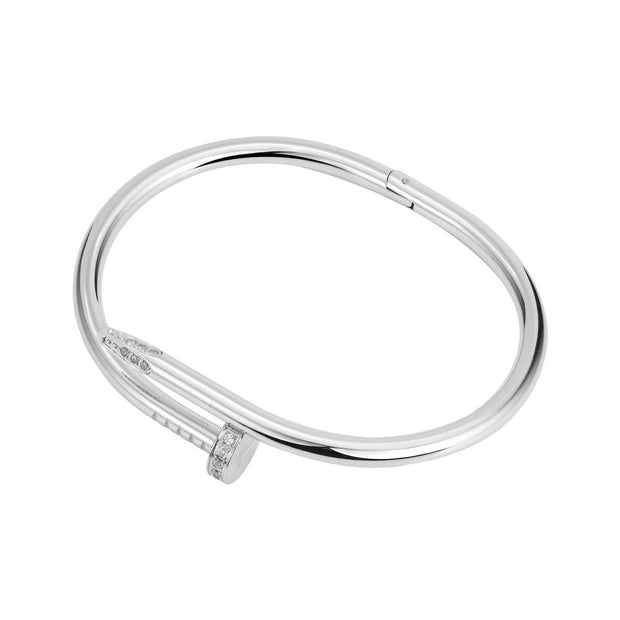 Women Caterina Clou Silver Bangle