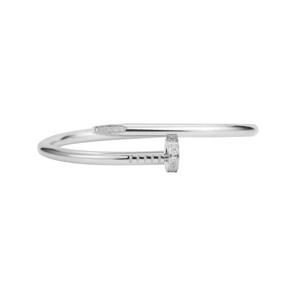 Women Caterina Clou Silver Bangle