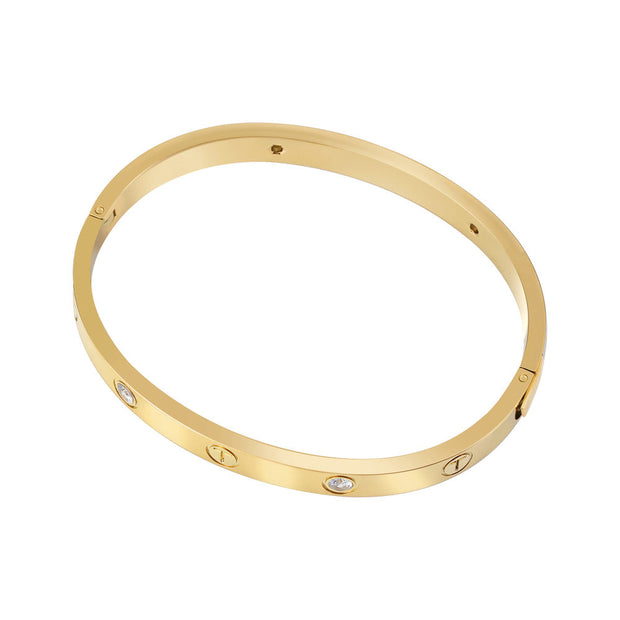 Women Livia Golden Bangle
