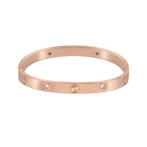 Women Livia Rose Gold Bangle