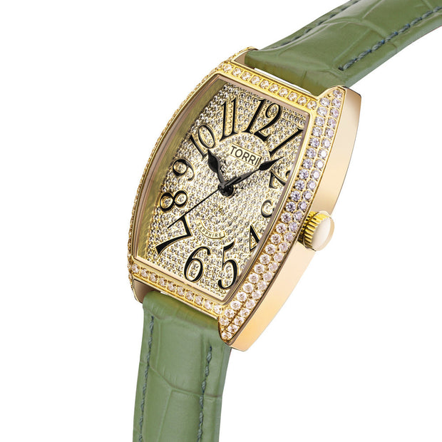 Women Picasso Green  Watch