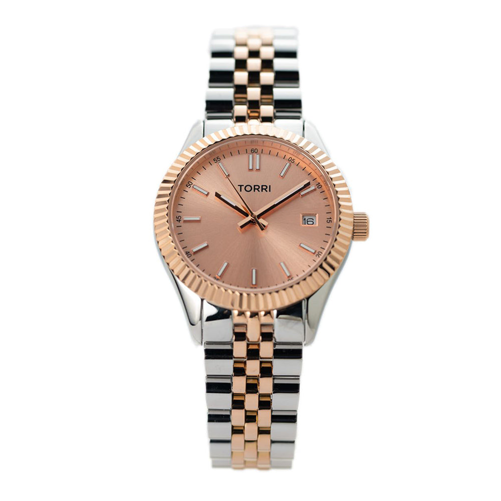 Women 34mm Rose Gold Watch