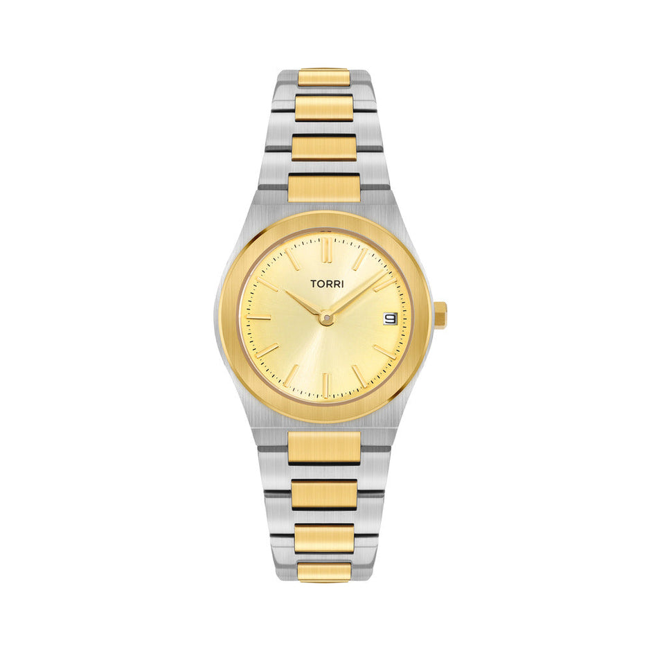 Women Gianni Silver/Gold 28mm Watch