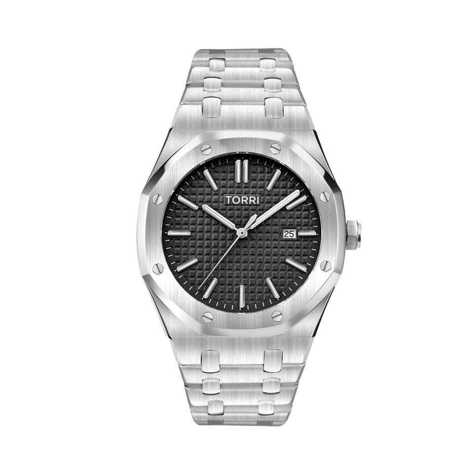 Men Romeo Silver 41mm Watch