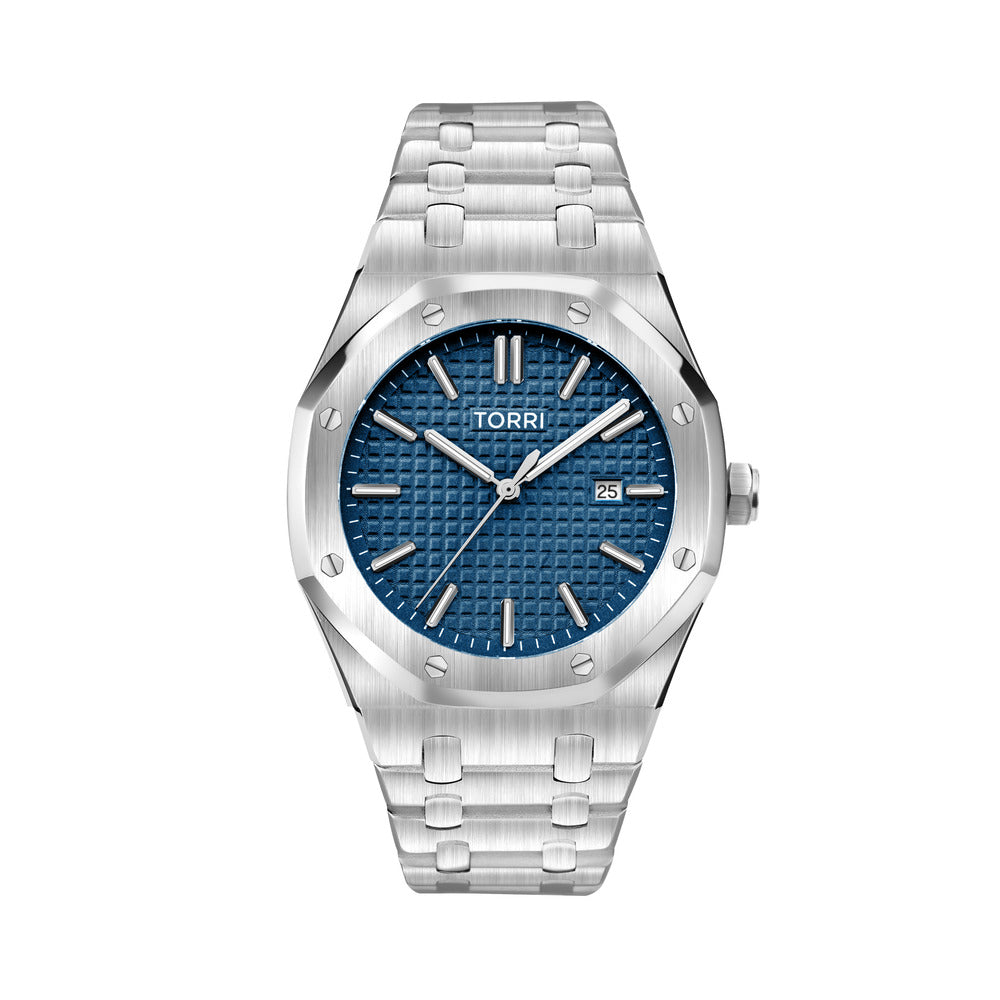 Men Romeo Silver 41mm Watch