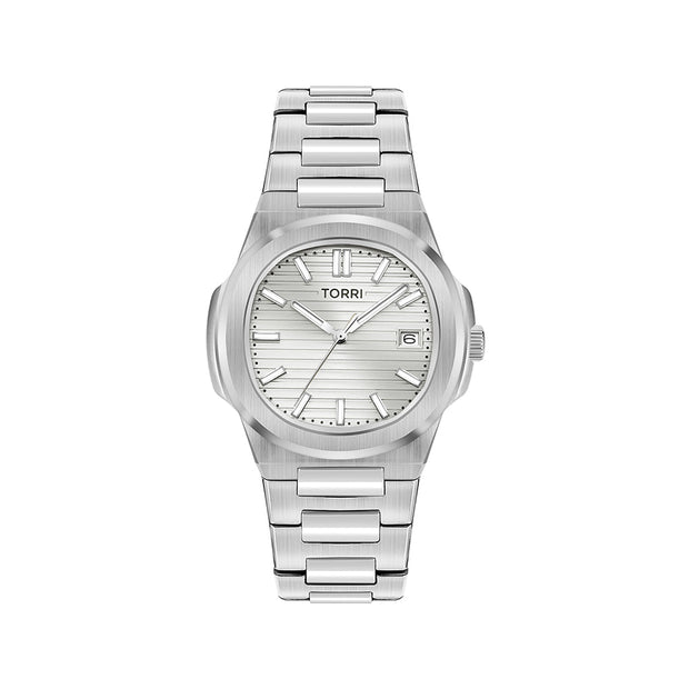 Men Narciso 39mm Silver Watch