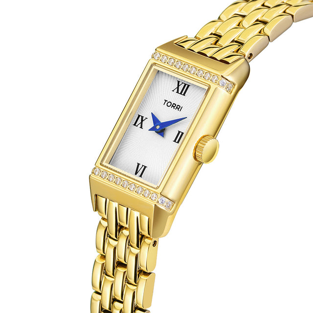 Women Leandro Golden  Watch