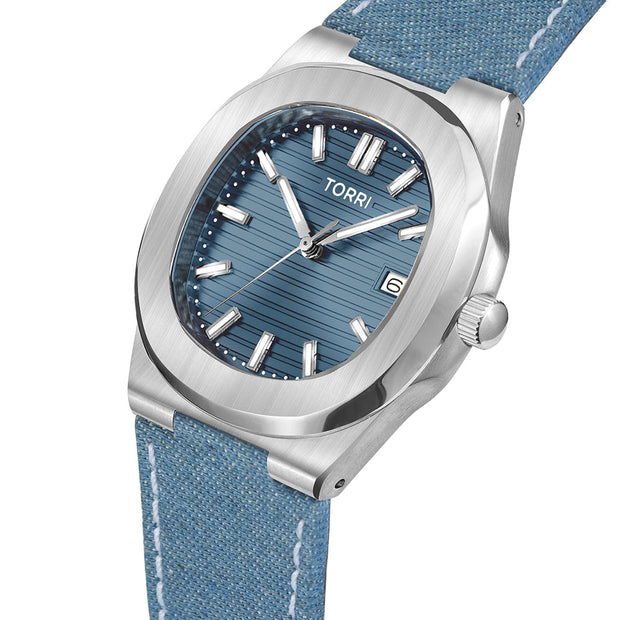 Men Narciso 39mm Silver Watch