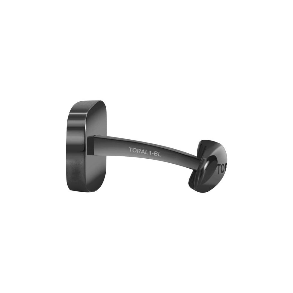 Men Bertoldo Black Cufflink