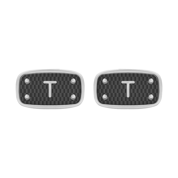 Men Bertoldo Silver Cufflink