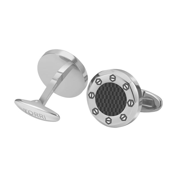 Men Dionigi Silver Cufflink