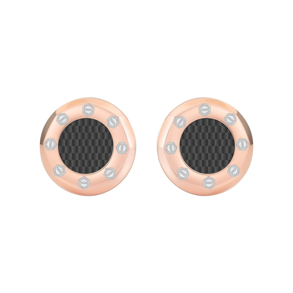 Men Dionigi Rose Gold Cufflink