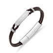 Men Twincord Brown Bracelet