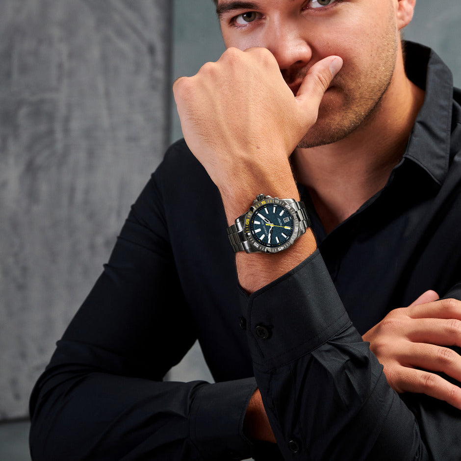 Men Vallelaghi 43mm Watch