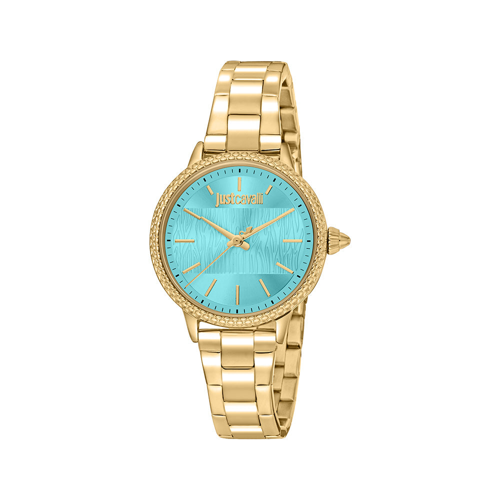 Miraggio Women Turquoise Stainless Steel Watch