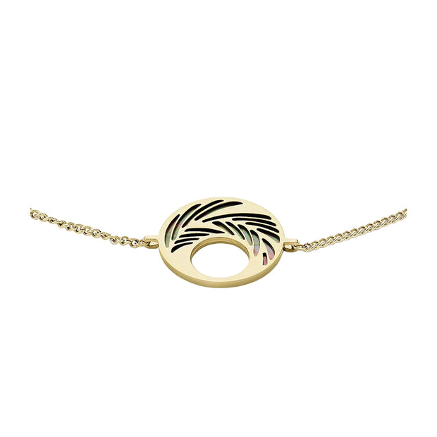 Women Stainless Steel Gold Bracelet