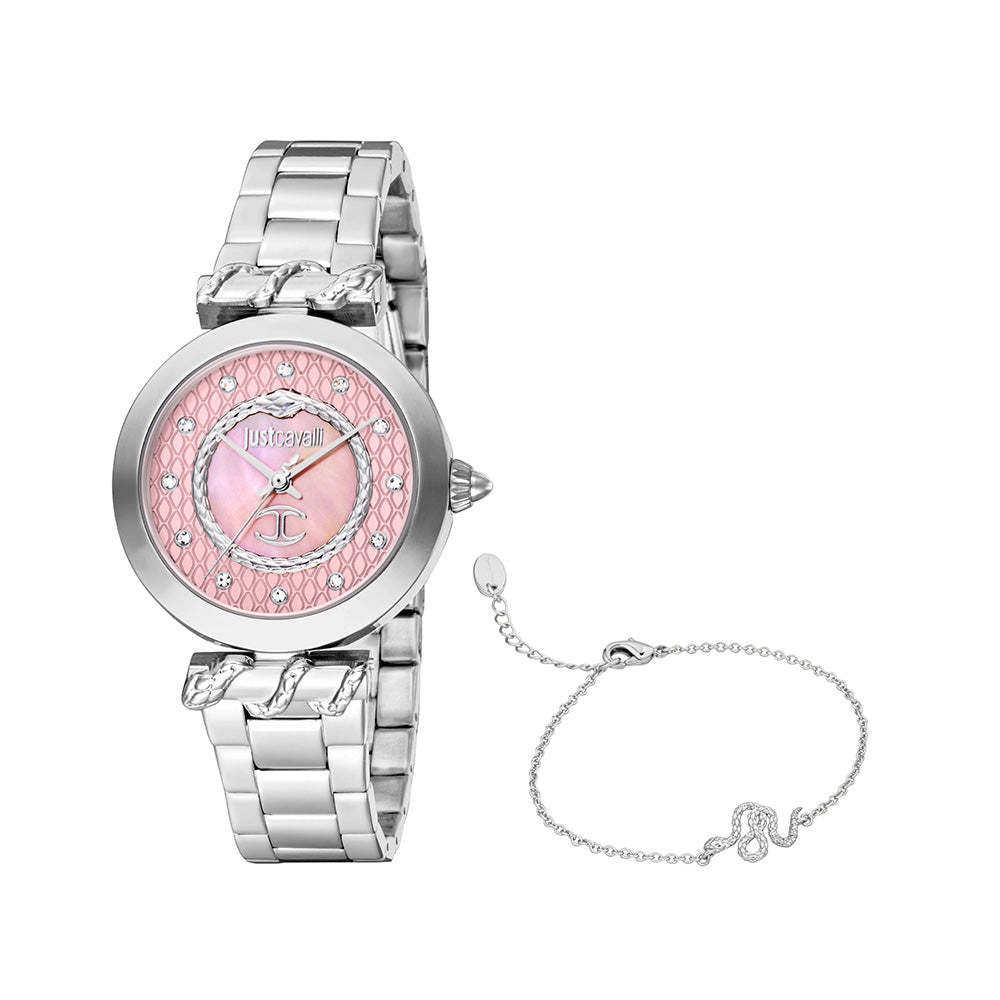 Donna Luce Women Pink Stainless Steel Watch