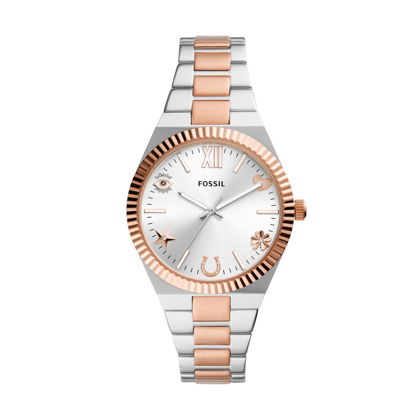 Women 38mm Silver Watch