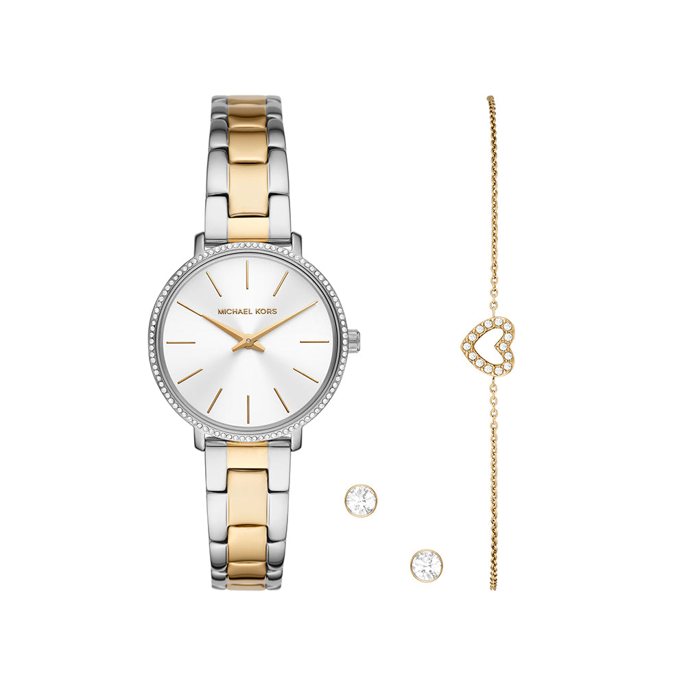 Women Pyper Two Toned Watch Set
