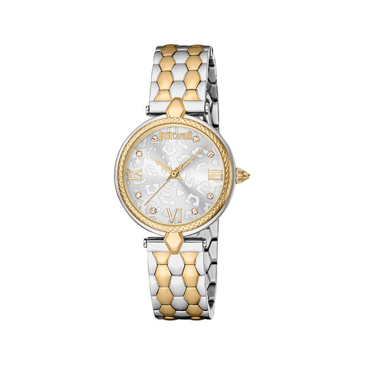 Donna Leopardo Women Silver Stainless Steel Watch