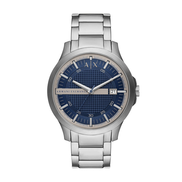 Men Hampton Silver Watch