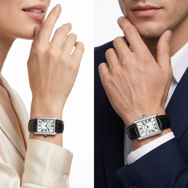 Unisex White Watch