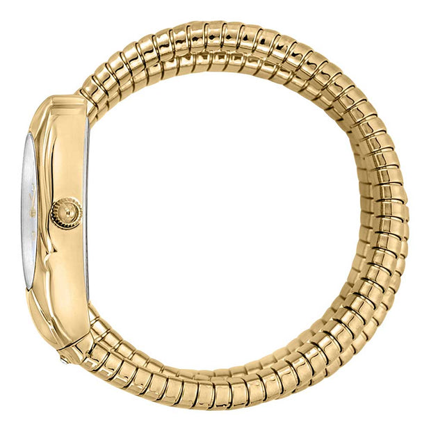 Women Serpente Nobile Golden Watch